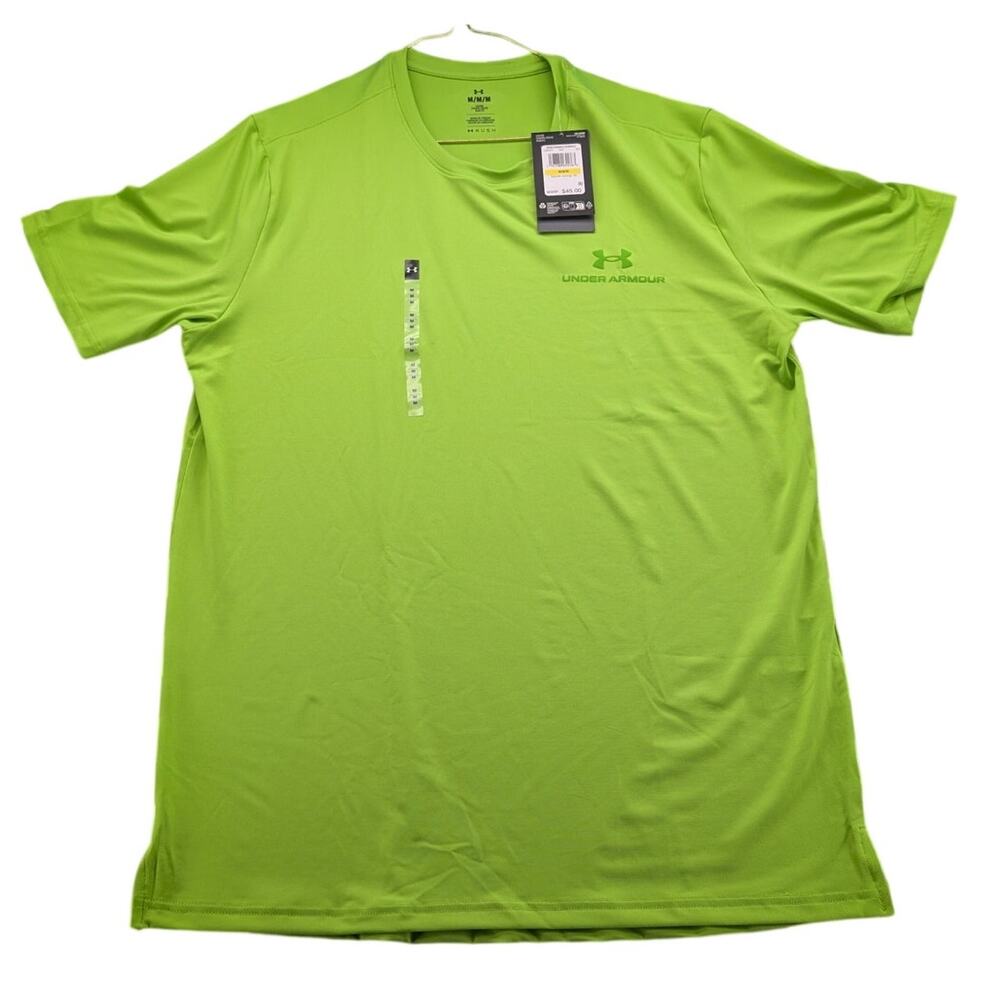 NWT Under Armour Men's UA Vanish Energy Short Sleeve Tee in Refresh Mint sz M